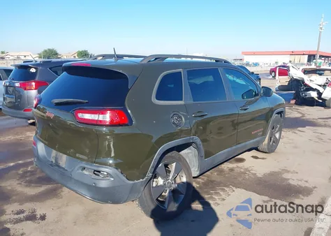 2016 Jeep Cherokee 75Th Anniversary z USA, uszkodzony, nr VIN 1C4PJMCB7GW235048